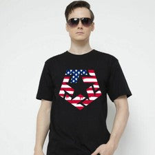 Camiseta Bandera Americana Nueva Camiseta Informal Talla S a 3XL