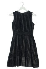 Vestido de cóctel Imperial talla 36 negro gris claro elegante