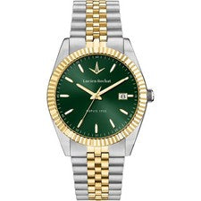 Orologio Lucien Rochat Bienne r0453124006 Watch Acciaio Bicolore Verde Jubilee