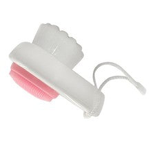 Cepillo para el cuidado de la piel facial exfoliante herramientas de belleza depurador lateral doble