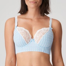 Sujetador PrimaDonna Madison escote profundo 0262126 Bleu Bell