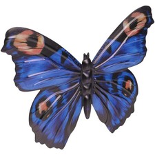 Decoración de pared de metal para decoración de patrón de mariposa para el hogar decoraciones colgantes