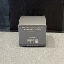 Dr. BABOR 💜 Renewal Cream Resurface Gesichtscreme 15ml NEU!