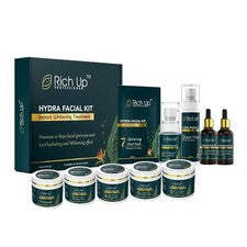 Kit Facial Hydra - 860Gm | Mejor Kit Facial para Piel Brillante | 10 Pasos