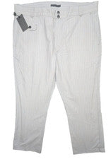 Pantalones John Varvatos Para Hombre 40W 30L Azul Pálido Cabana Rayas Algodón 40x30 $248