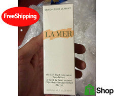 Base de maquillaje de larga duración La Mer The Soft Fluid FPS 20 – 1 oz / 30 ml (Marfil 02)