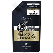 Champú desodorante para cuero cabelludo LUCIDO recarga gran capacidad antienvejecimiento olor para hombre S