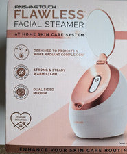 Vaporizador facial impecable Finishing Touch sistema de cuidado de la piel para el hogar