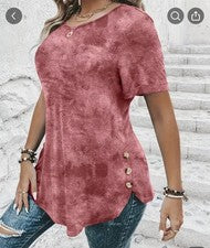 Camiseta Mujer 5XL 2025 Moda Europea y Americana, Elegante Cómoda Informal