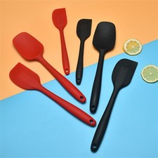 Spatel 3er Set Ein St??ck Kuchenschaber Rot/Schwarz Sicher Und Zuverl?ssig