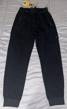 Pantalones deportivos ligeros negros HONG SHENG para hombre nuevos con etiquetas - talla M