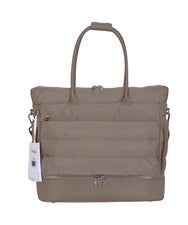 Nuevo bolso de mano de moda hinchado iPack, colores a elegir NEGRO, 17,3"Wx19,3"Lx6,1"H viral