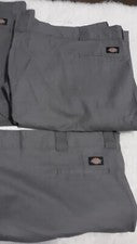 Nuevo-(3) Pantalones de Carga de Trabajo Dickies Flex Calce Regular Pierna Recta Para Hombre. Talla 56x30
