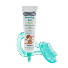 Dr. Talbot's Gel Calmante para Encías Doloridas con Cepillo de Dientes Masajeador de Silicona -