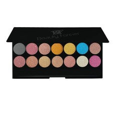 Paleta de sombras de ojos Beauty Forever BF Mineral Based 14S 102