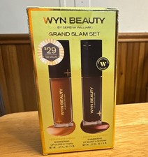 WYN Beauty Grand Slam Set Brillo Labial Brillante En Trofeo y Nominado Valor $40 NUEVO