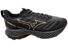 Womens Mizuno Wave Rider Gtx 2 D Wide Fit Comfortable Running Shoes - ModeShoesA