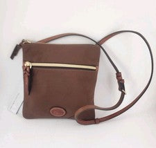 Bolso Bandolera Mujer Doble Cremallera DOONEY & BOURKE Marrón Etiquetas En $108