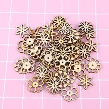 50 piezas adornos para manualidades decoraciones colgantes adornos hechos a mano para el hogar