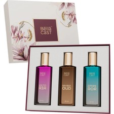 Juego de perfumes para mujer BellaCast | 3 fragancias | Colección de fragancias de lujo