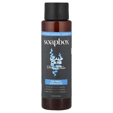 Cuidado del cuero cabelludo, champú + acondicionador 2 en 1, árbol de té y eucalipto, 16 fl oz (473