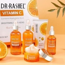 Nuevo DR RASHEL Vitamina C Iluminador y Antienvejecimiento Cuidado de la Piel Juego 5 en 1