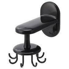Ganchos para colgar sartén soporte para utensilios montado en la pared colgante giratorio cocina