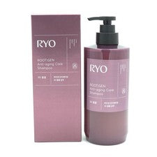 Champú para el cuidado antienvejecimiento RYO Root:Gen 550 ml pérdida de cabello volumen 3D K-Beauty