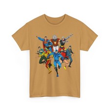 Camiseta Personajes Charlton DC Comics Capitán Atom Pacificador Camiseta Estilo Vintage