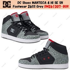 DC Shoes MANTECA 4 HI SE SN Calzado 26SS Gris DM261307-BGR