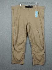 Pantalones de Senderismo American Outback Talla 3XL Para Hombre Caqui Exterior con Cinturón Ligeros