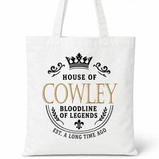 Bolso Shopper COWLEY Family Surname House Of Cotton