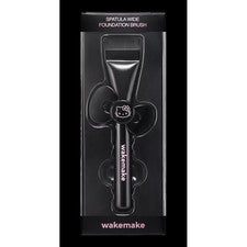 WAKEMAKE Espátula Base Ancha Cepillo HELLO KITTY NEGRO Edición K-Beauty