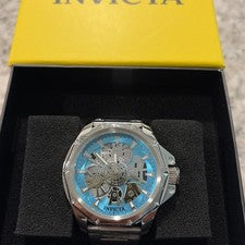 Reloj para hombre Invicta Objet D Art esfera esqueleto azul Tiffany 50379
