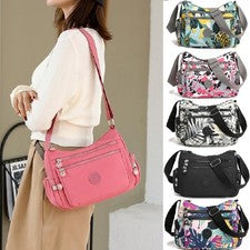 Moda Para mujeres Lona Mamá Gran Capacidad Bandolera Nylon Informal Bolsos de Hombro