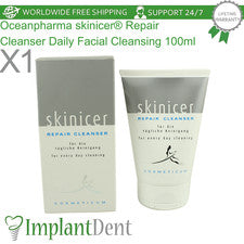Limpiador reparador facial para piel sensible 100 ml exfoliación suave cuidado de la piel