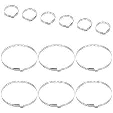 Juego de 12 piezas de pinzas para panecillos de carne para utensilios de cocina de acero inoxidable