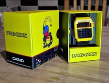 Reloj Calculadora Casio x PAC-MAN CA-53WPC-1B Edición Limitada - Nuevo