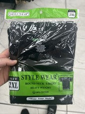 Camiseta Style Wear cuello redondo para hombre talla 2XL
