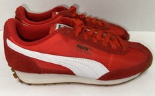 Zapatos Puma Easy Rider Vintage Para Hombre Talla 8 39902801 Rojo Gamuza EU 40.5