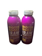 Champú grueso y completo Biotin Boost Real Raw Smoothie paquete de 2 12 oz