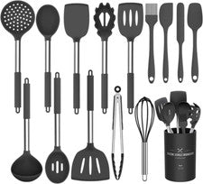Juego de utensilios de cocina de silicona, Umite Chef, 15 piezas