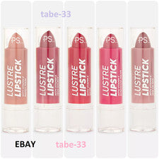 P.S. Lápiz labial satinado Primark Lustre mujeres damas niñas marcado producto de belleza 3g
