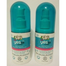Juego de 2 hidratantes faciales reconfortantes para pieles ultra sensibles Yes to Cotton