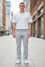 Pantalones elásticos Kenneth Cole New York para hombre estilo cómodo elegantes informales talla 36x30