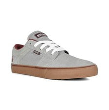 Zapatos de skate Etnies Barge LS - gris/goma/rojo