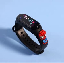 Reloj Hombre Spiderman Niños LED Digital Deportes Pulsera Impermeable Regalo Reino Unido