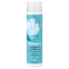 Acondicionador Derma E alivio cuero cabelludo 8 fl oz 236 ml sin crueldad, sin gluten,