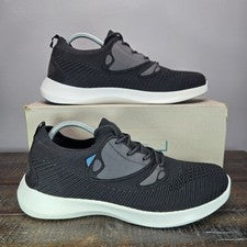 Vessi Everyday 2.0 Mujer Talla 7 Zapatos Impermeables con Cordones Tenis Ónix Negro
