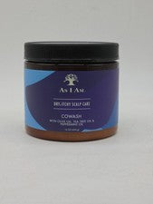 Cuidado del cuero cabelludo As I Am Dry Itchy CoWash 16 oz - aceite de oliva, árbol de té, P/M